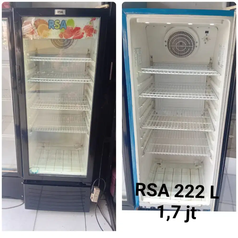 Showcase bekas bergaransi