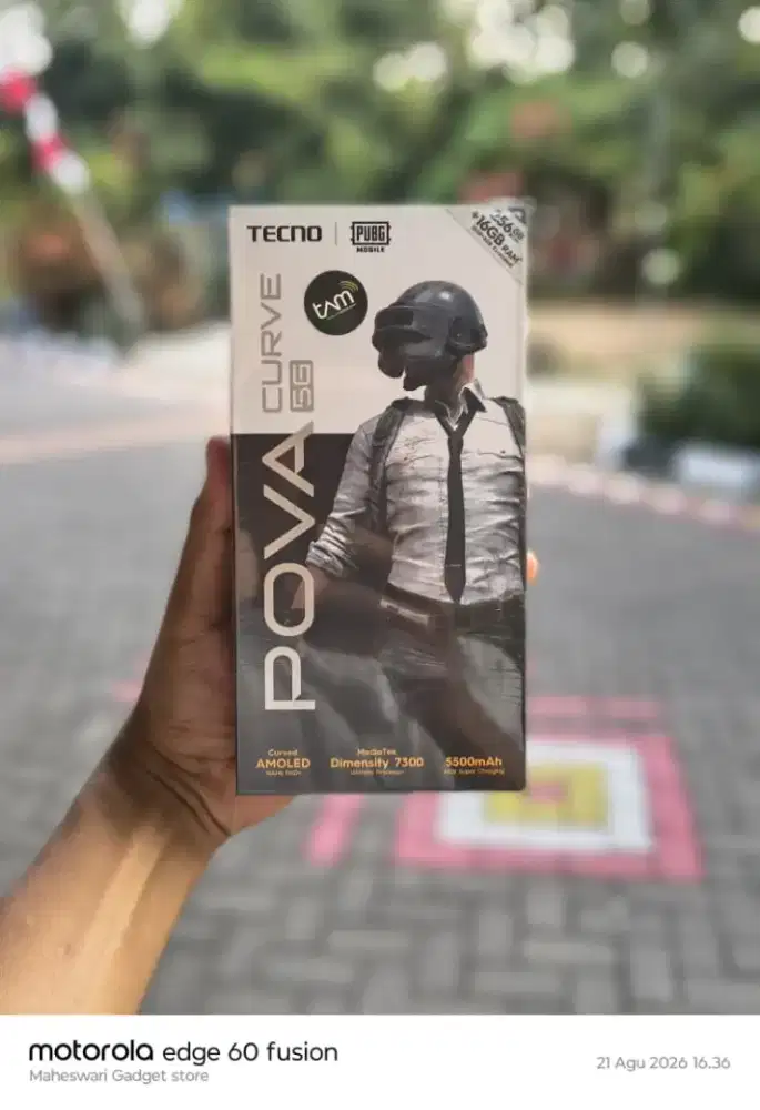 Pova curve 5G Baru Garansi Resmi