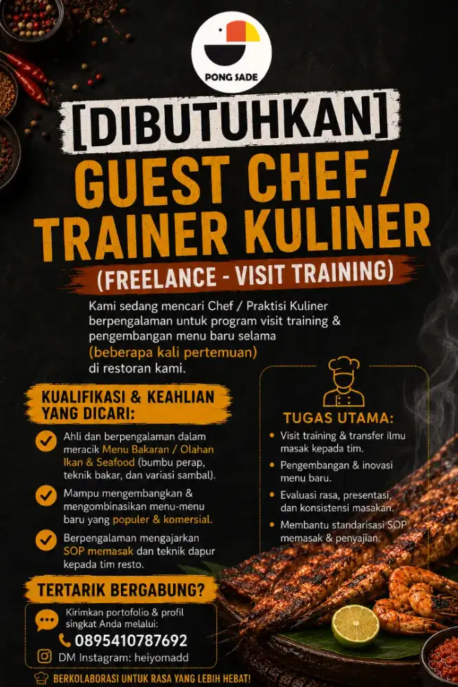 Chef Freelance bakaran