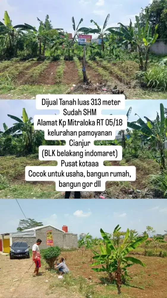 Dijual Tanah 313 m