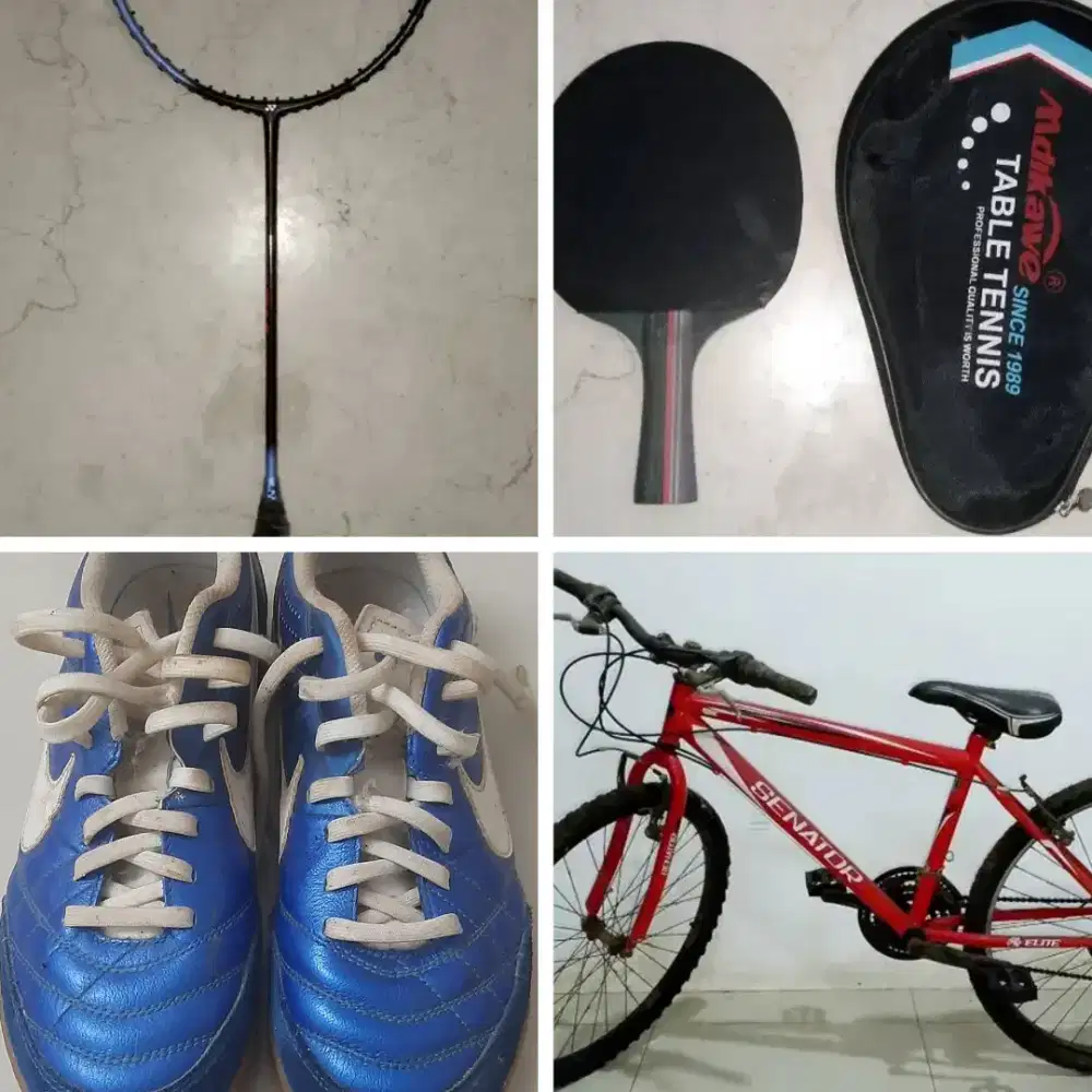 Barang barang olahraga borongan