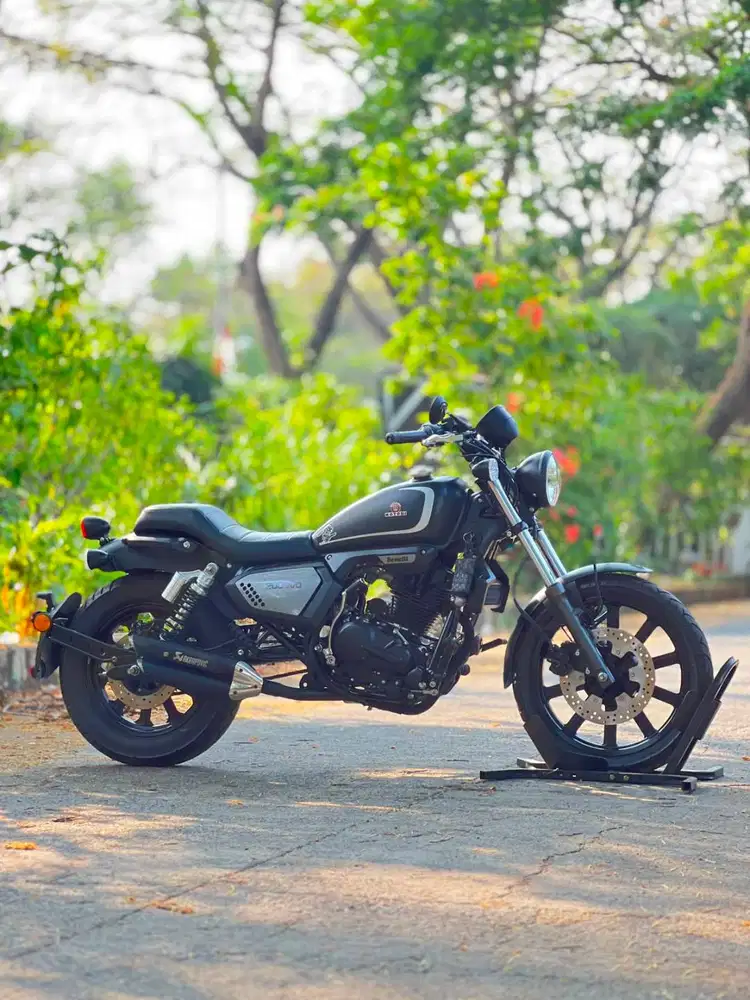 BENELLI MOTOBI 200 EVO 2022 HITAM KM 2K PAJAK HIDUP TANPA PR