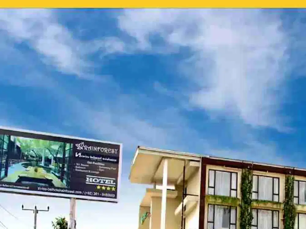 Jual hotel 181 kamar di jln Sunset Road Kuta Bali