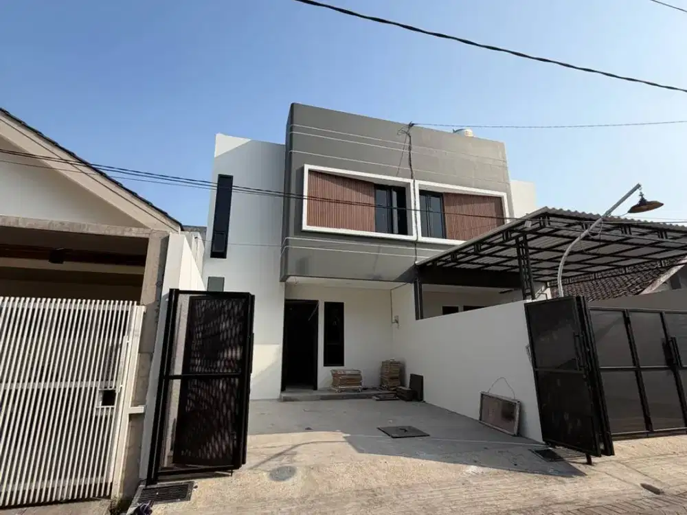 Sisa 1 unit, Rumah baru minimalis di Mulyosari Utara