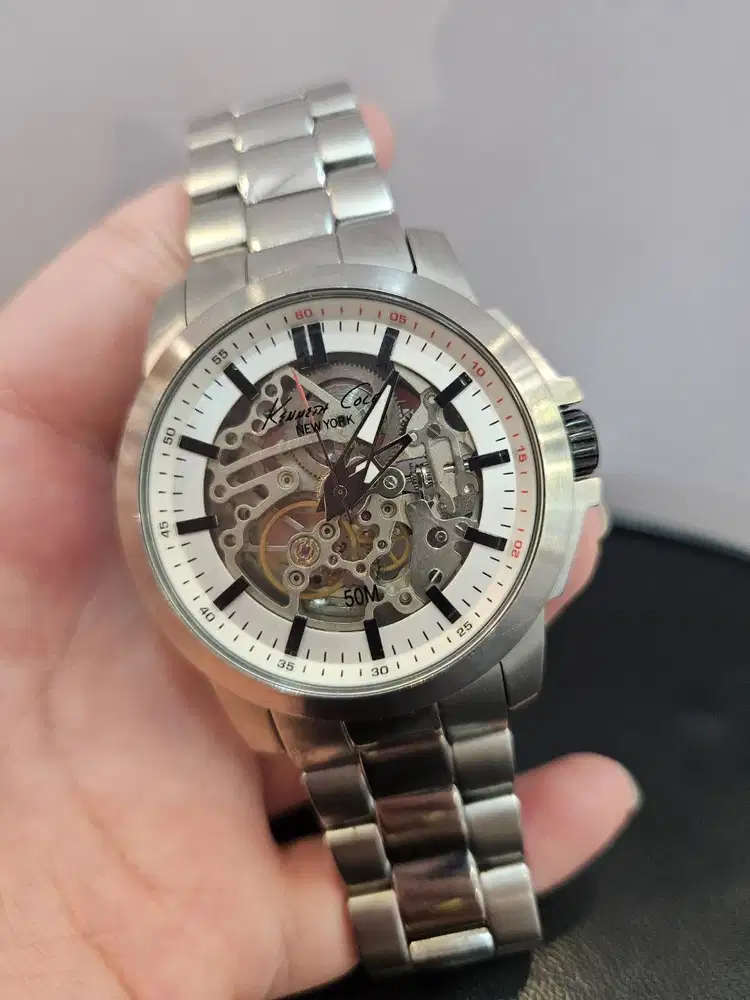 Jam Tangan Pria Kenneth Cole New York KC9112 Automatic Original second