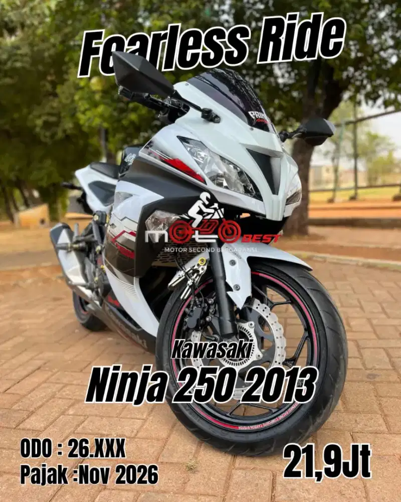 Ninja 250cc 2 Cylinder 2013