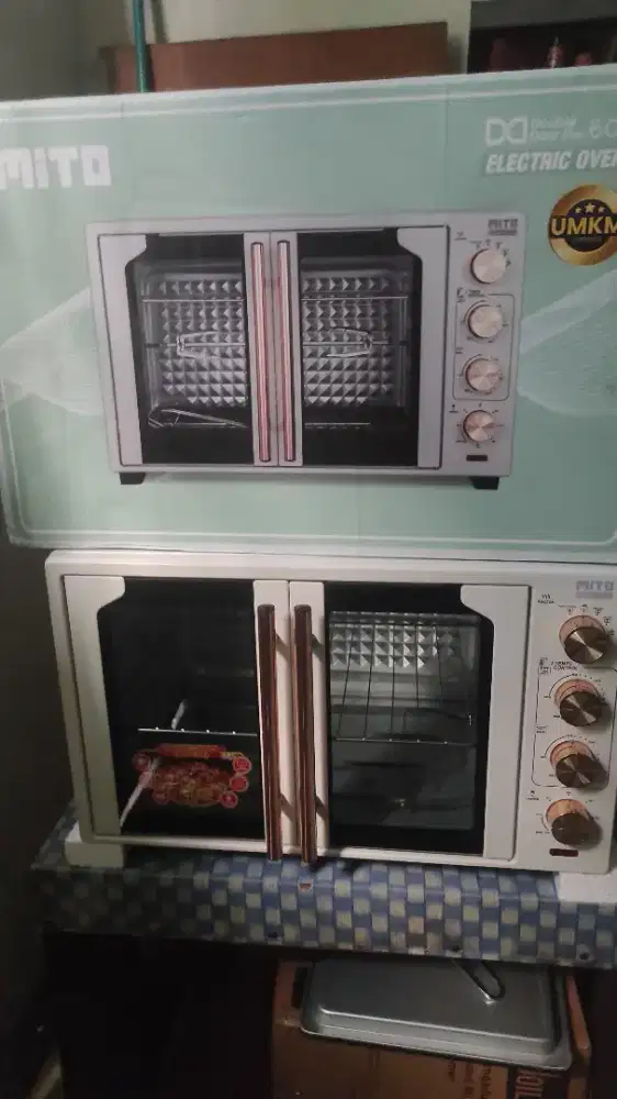 Dijual Oven MITO MO-600 60L – Lengkap, Kondisi Baik