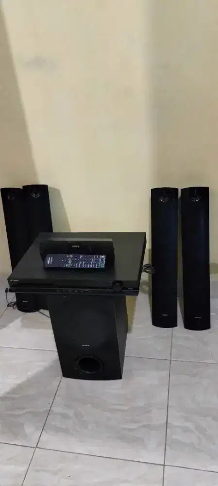 Sony home teather normal siap pakai