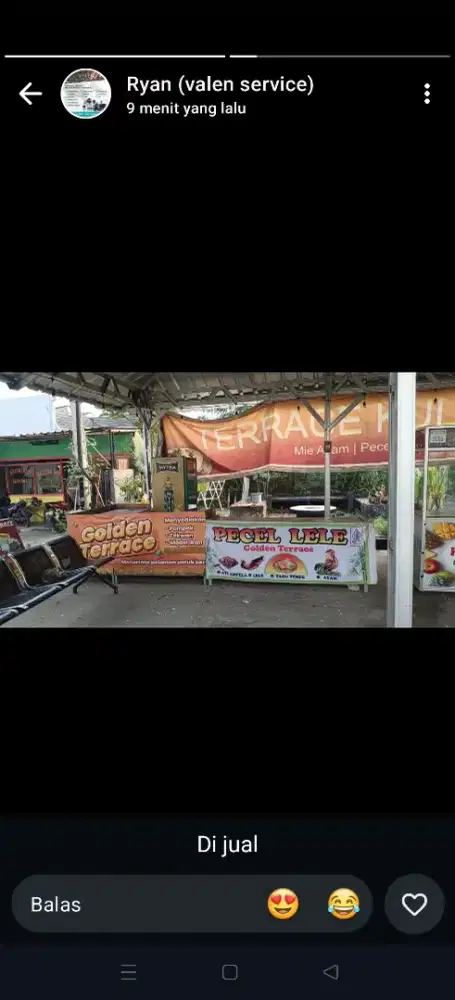 Dijual Meja Alas Keramik dan Kayu 2 unit