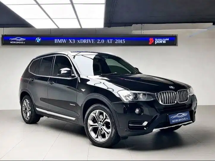 BMW X3 2.0 xDrive 20i 2.0 AT 2015 Hitam #PAR#
