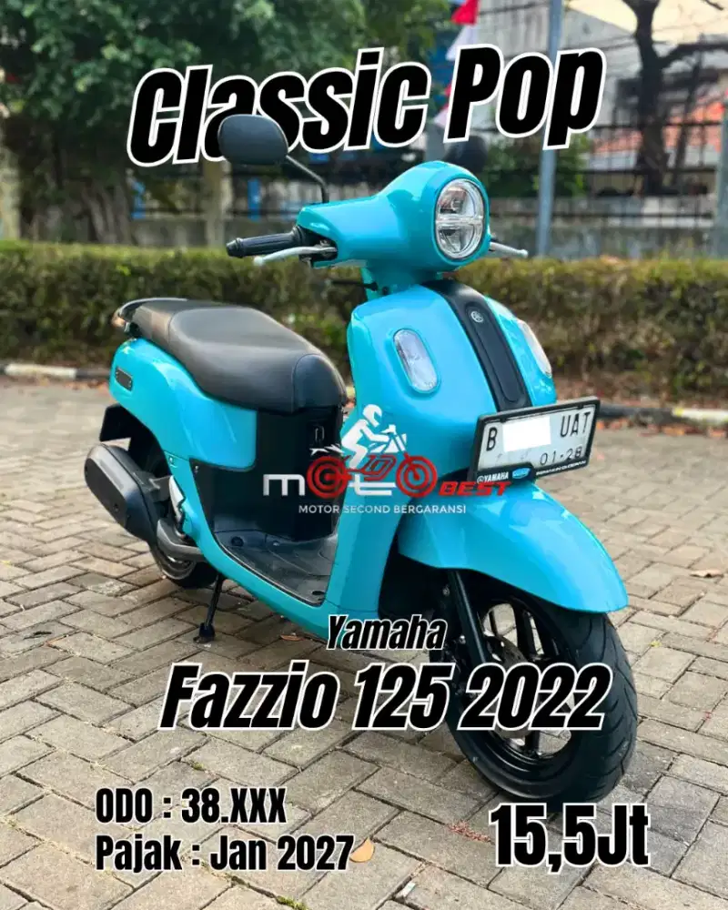 Fazzio 125cc Hybrid Keyless 2022