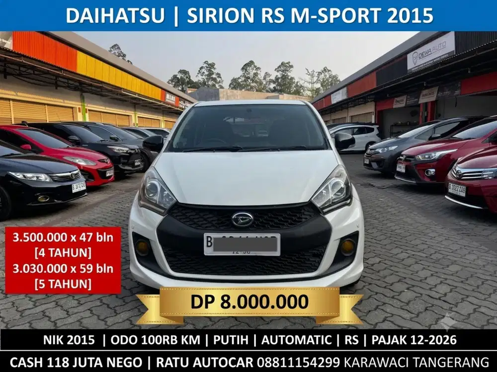 DP PROMO 5JT SIRION RS M SPORT 2015 WHITE EDITION