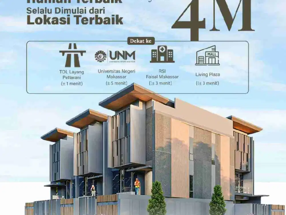 Rumah Pesona Faisal
 Jl Faisal II - 3 Lantai
5 Kamar Tidur 
4 Kamar Mandi
2 Carport 
2 Garasi
2 R Keluarga 
1 R Tamu
2 Dapur
1 R Cuci
1 R Makan
2 Taman
No 1. T230/120 Rp. 4.056.000.000
T230

No 2 Sudut T230/120 Rp. 4.177.000

No 3 Sudut T230/151 Rp. 4.507
