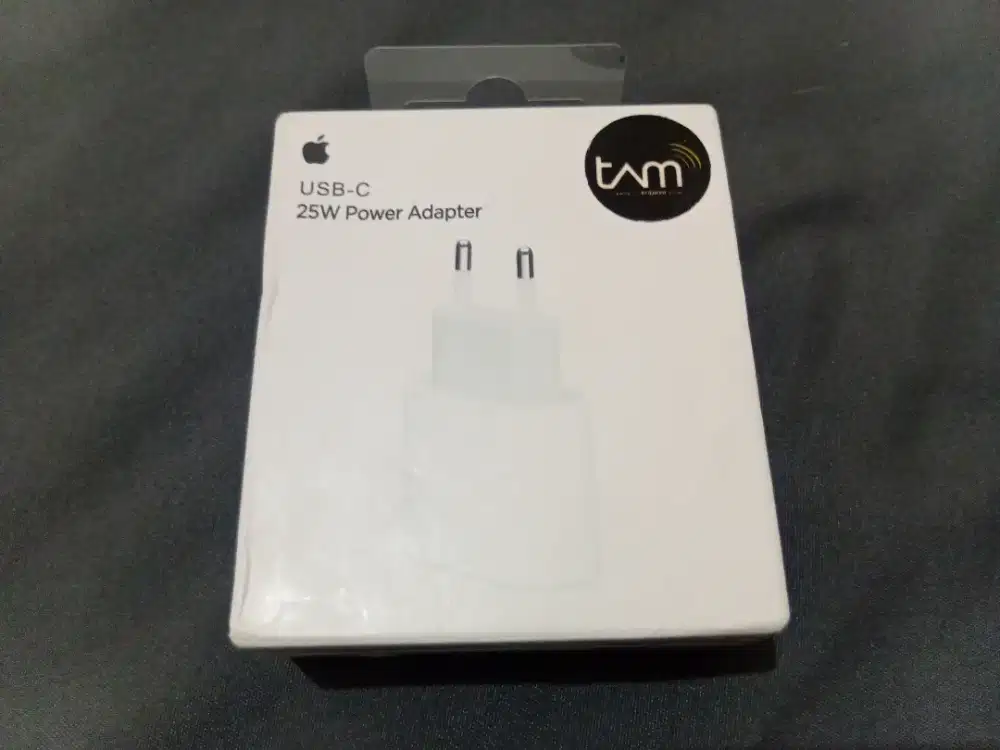 Adaptor Original Tam Distributor Iphone 25watt Tipe C(New)