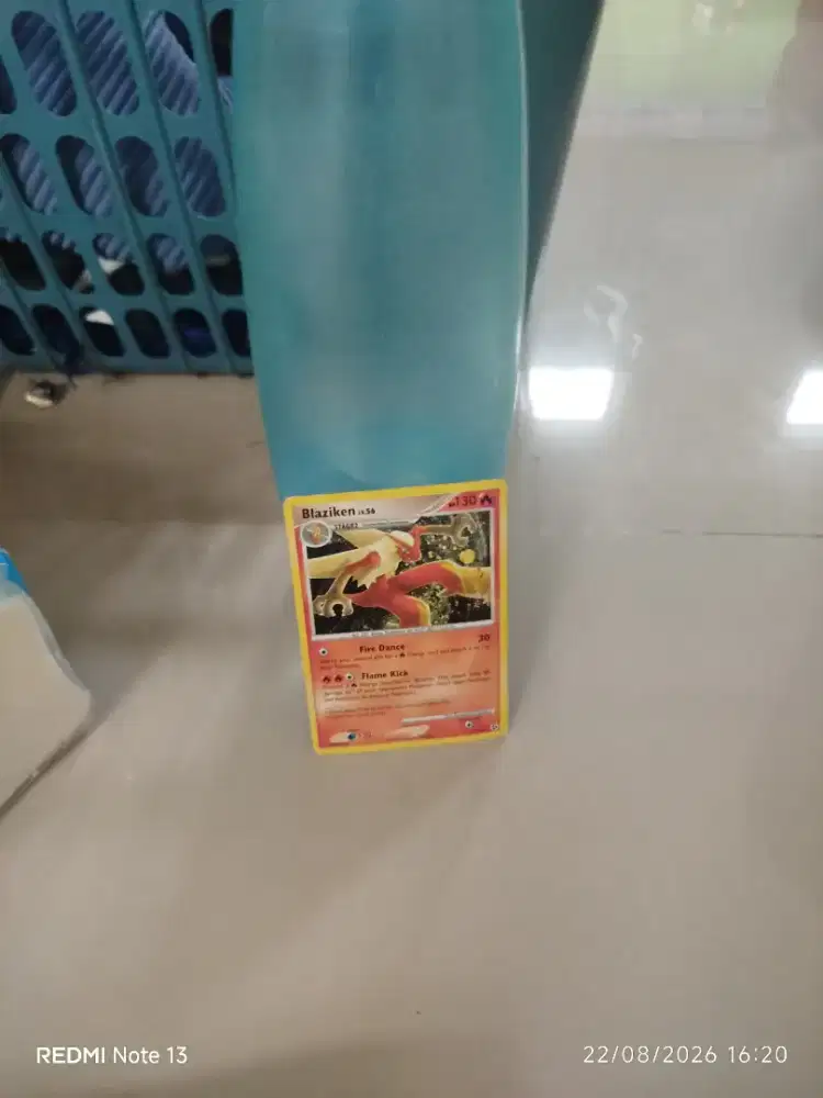 Pokemon Card Blaziken hp130 lv.56 1/106 stage 2