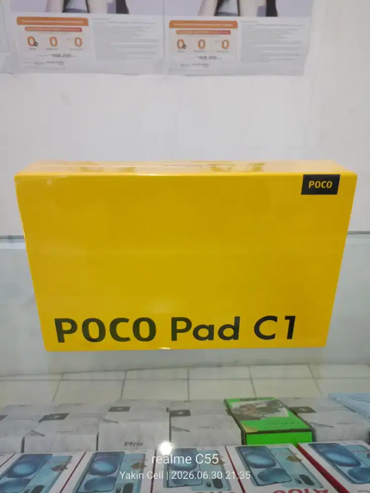 Poco Pad C1 4/64 GB Layar 9.7 Inch Snapdragon 6s Gen 2 Garansi Resmi