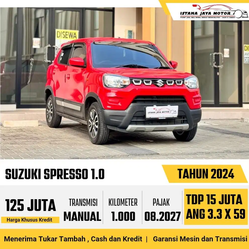 [KM 1RB] Suzuki S Presso 1.0 Manual NIK 2024