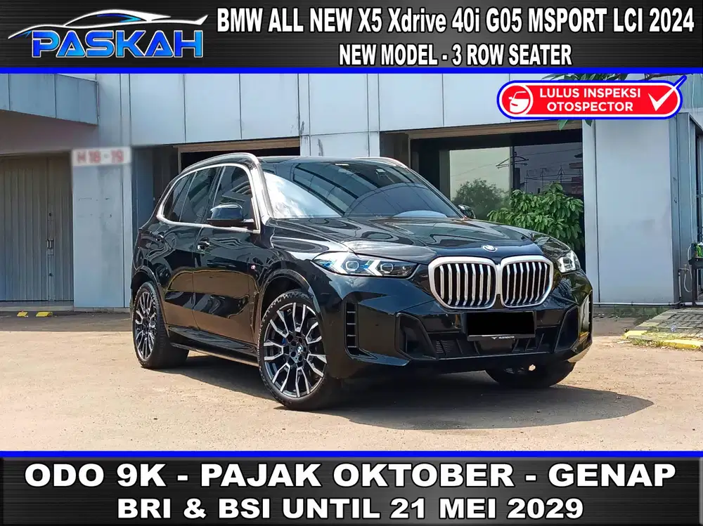 Bunga 4% Genap Tax Oktober Odo 9k BMW X5 M SPORT 2024 BMW X 5 2024