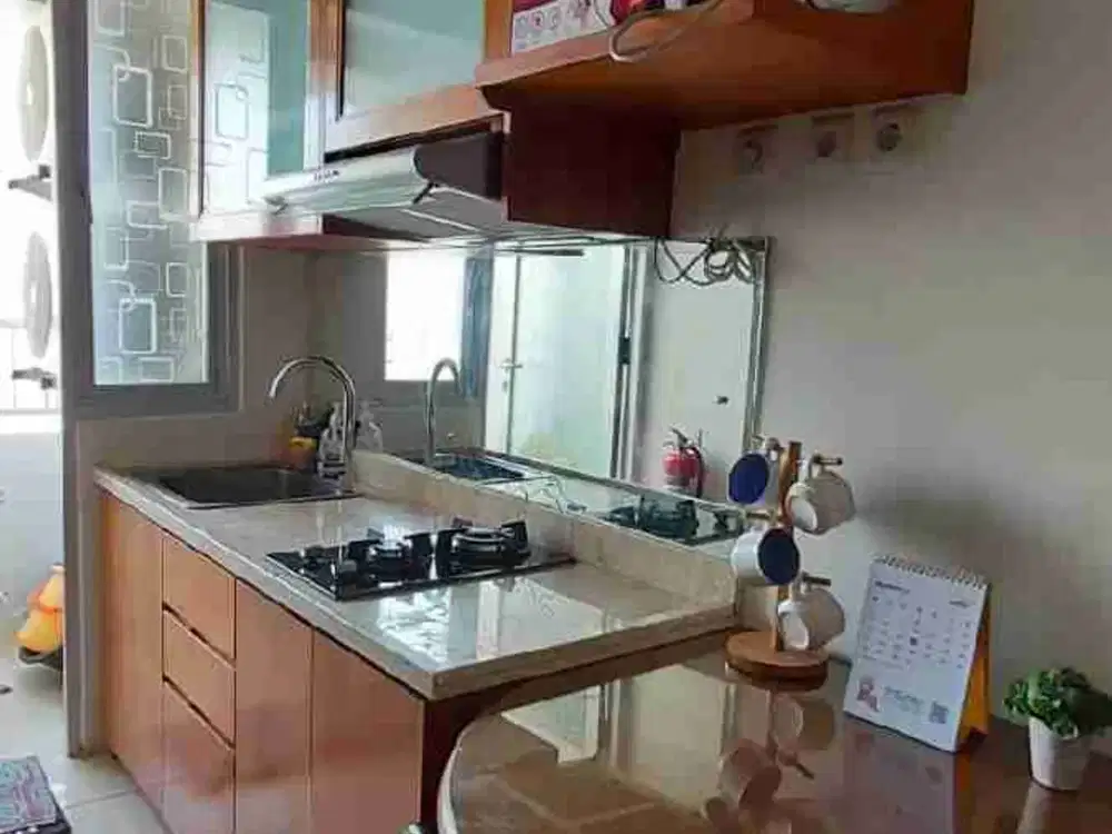 Sewa Apartemen 2 BR Educity Tower Princeton. Full Furnished. Bagus