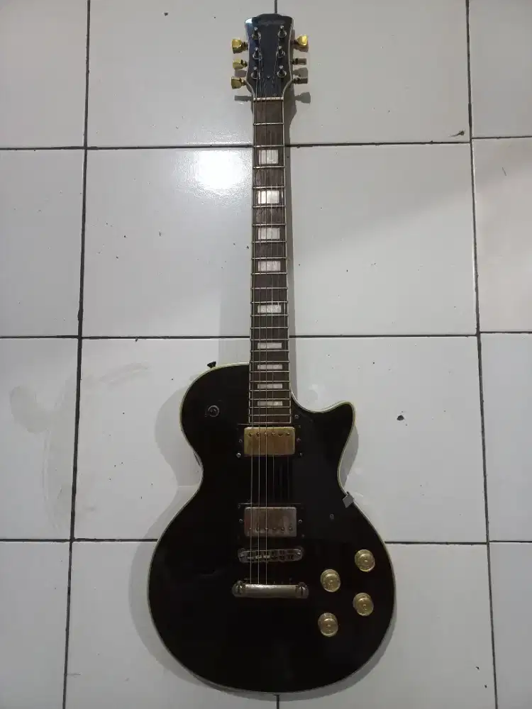 Gitar merk legacy LP300 black beauty asli original MIC