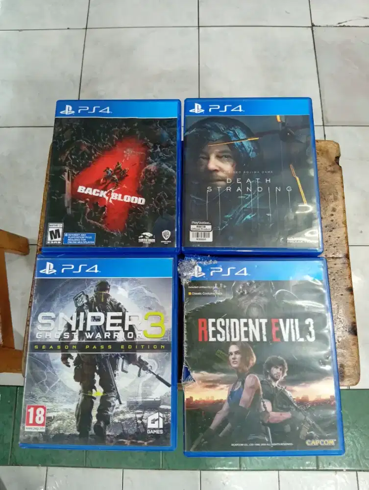 KASET PS4 BEKAS ORIGINAL(BACA DESKRIPSI)