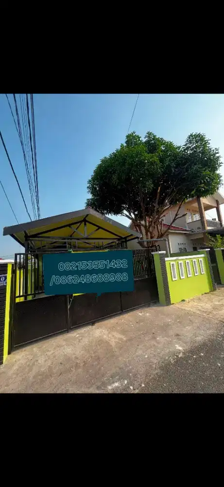 Di sewakan rumah tempat nyaman aman strategis dan komplek elit