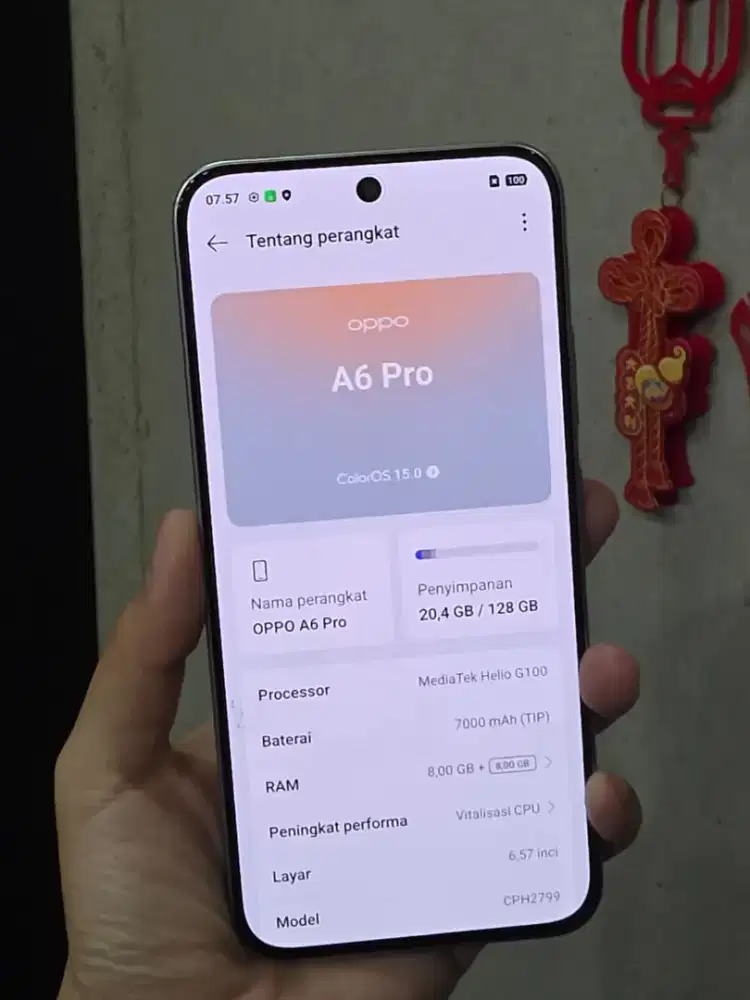 Hp Second Oppo A6Pro