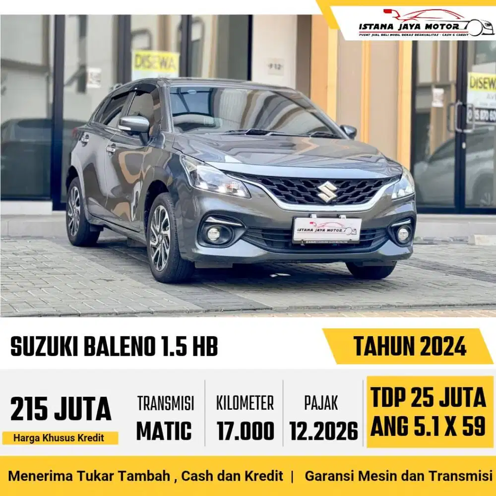 [FACELIFT] Suzuki Baleno Hatchback Automatic NIK 2024
