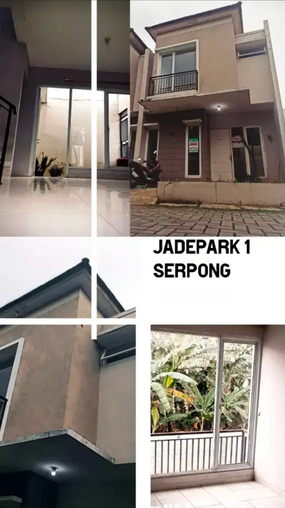 Rumah dijual Jadepark 1 Serpong