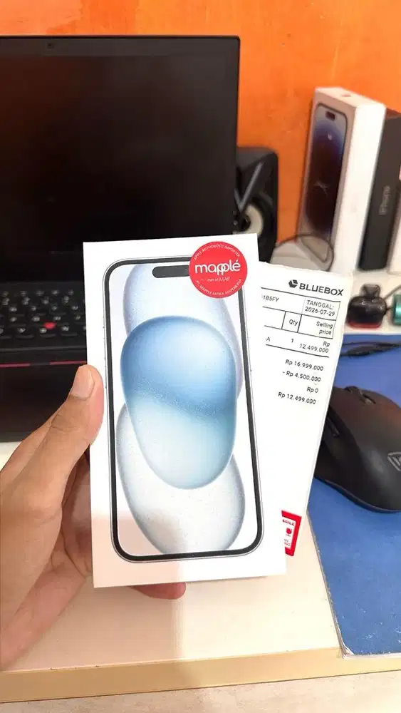 iPhone 15 Digimap SEGEL 128 Blue