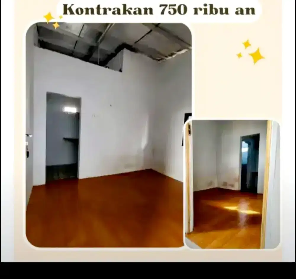 KONTRAKAN DI LANTAI 2 MURAH & NYAMAN – TANAH 80 KLENDER