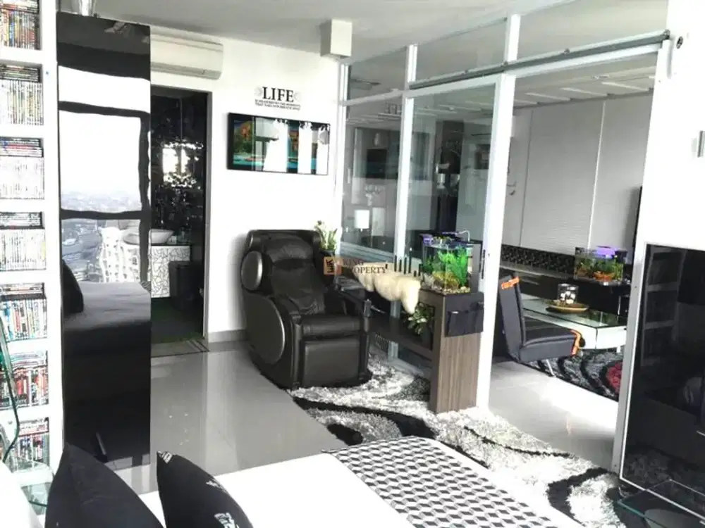 Dijual Condominium 3 Bedroom Central Park Residences Tanjung Duren, Desain Mewah Monokrom, Luas 127M2, Fasilitas Lengkap