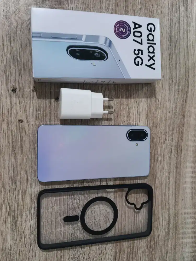 Samsung Galaxy A07 5G 6/128gb bonus case dan adaptoe fullset resmi