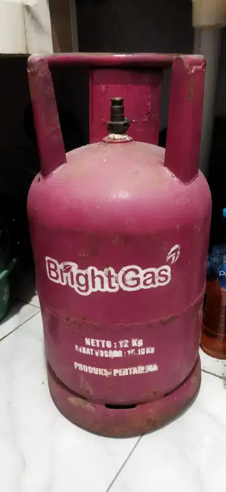 Tabung gas 12kg kosong BRIGHT GAS