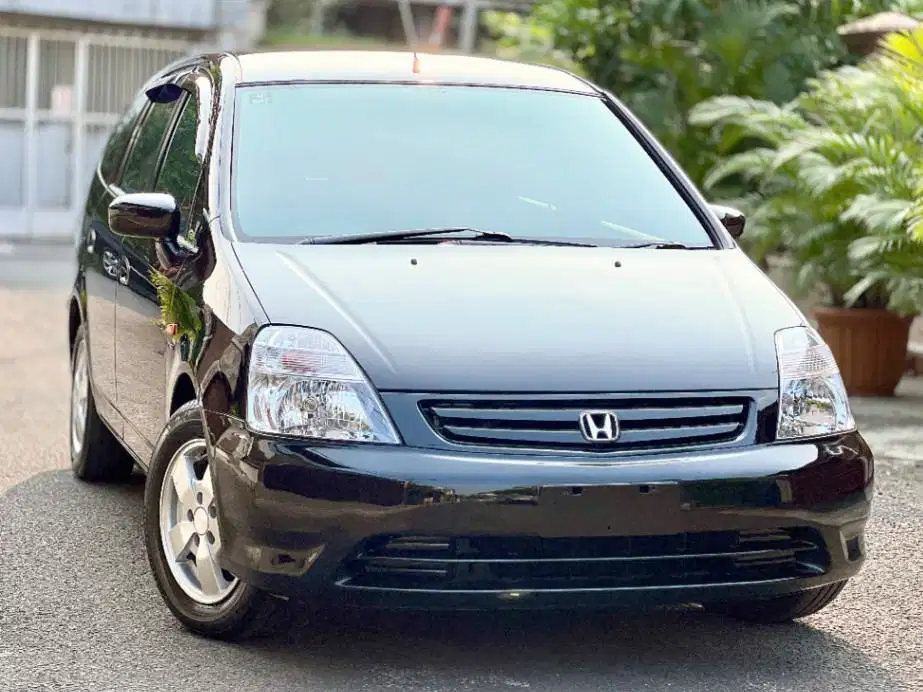 Honda Stream 1.7 Manual 2002 Hitam Tgn 1 Dr Baru Antik No Genap 65 Jt