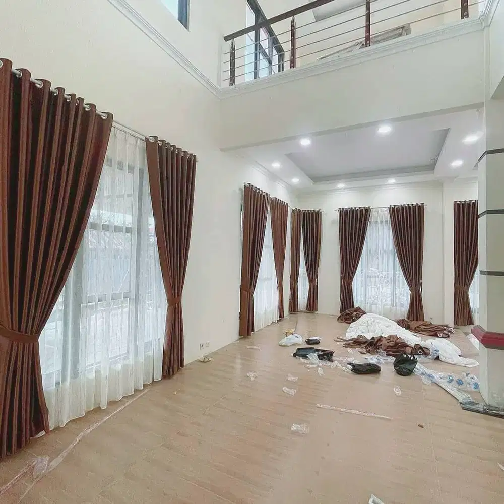 Jual Gorden Jendela & Pintu Gordyn Model Terbaru Wallpaper Dinding 3D