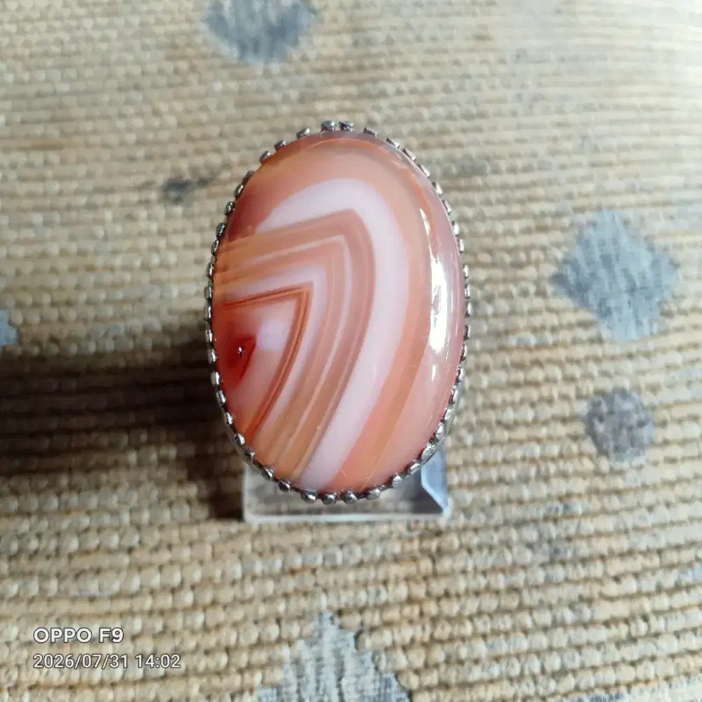 Batu Akik Junder Motif Angka 7
