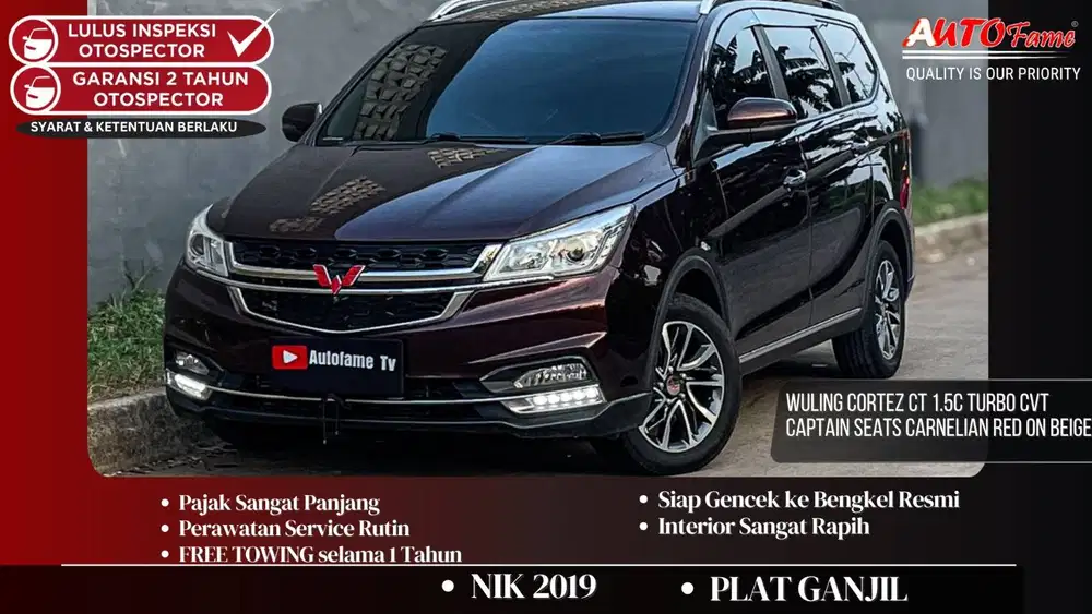 Wuling Cortez CT 1.5C TURBO CVT NIK 2019