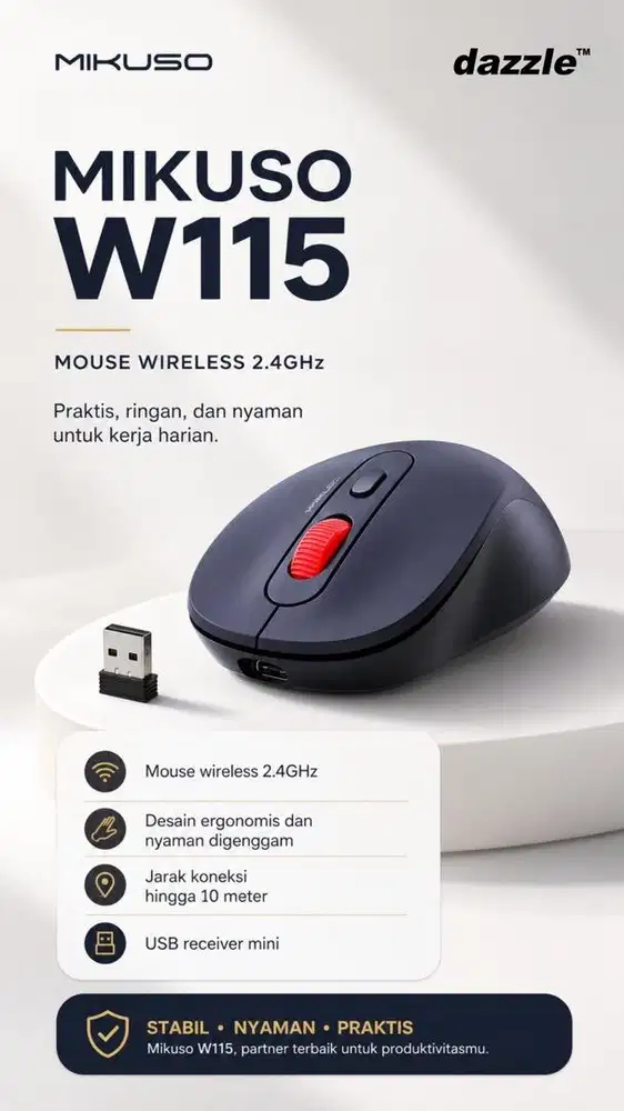 Mikuso W115 Wireless Bluetooth