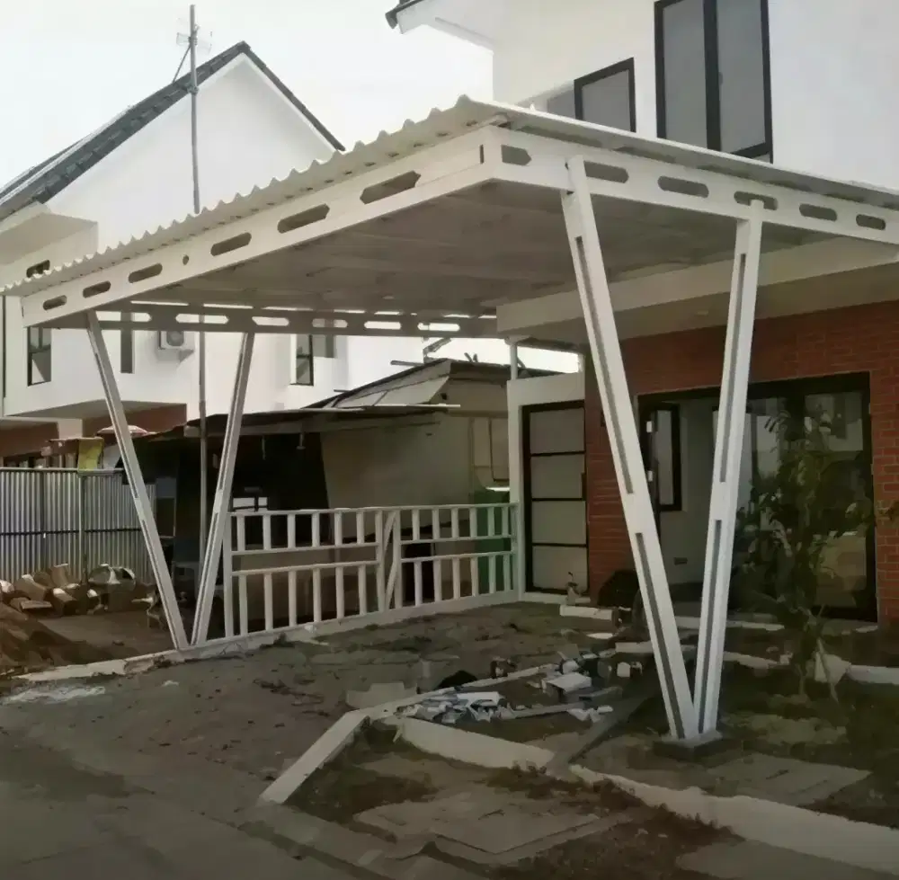 Jasa pasang kanopi baja ringan