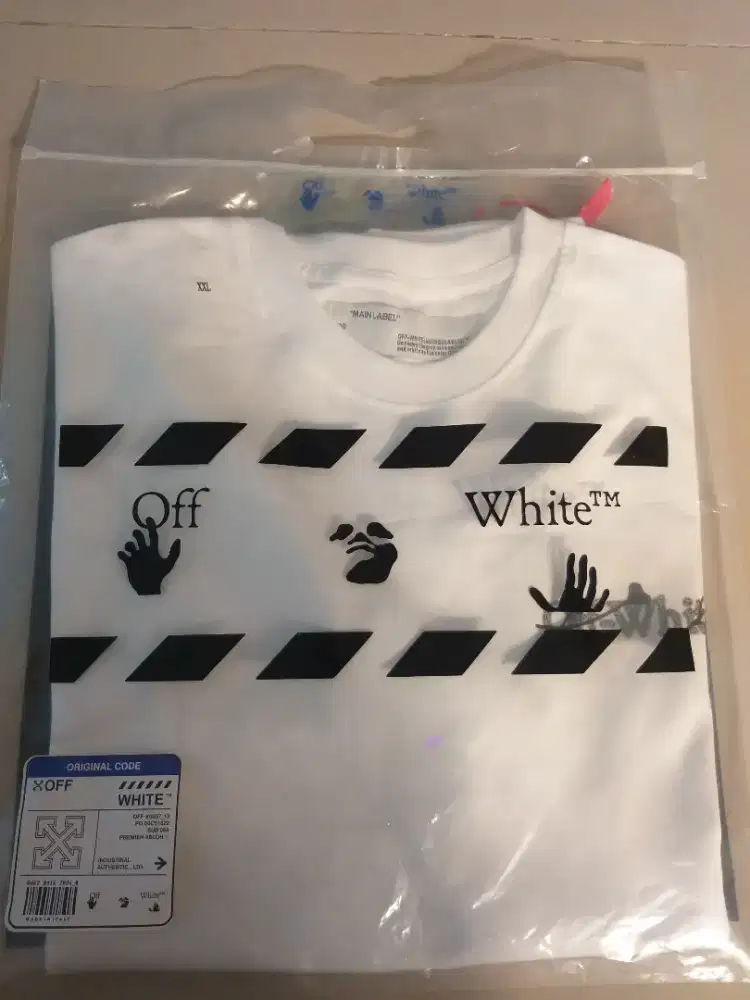 Kaos Off White XXL
