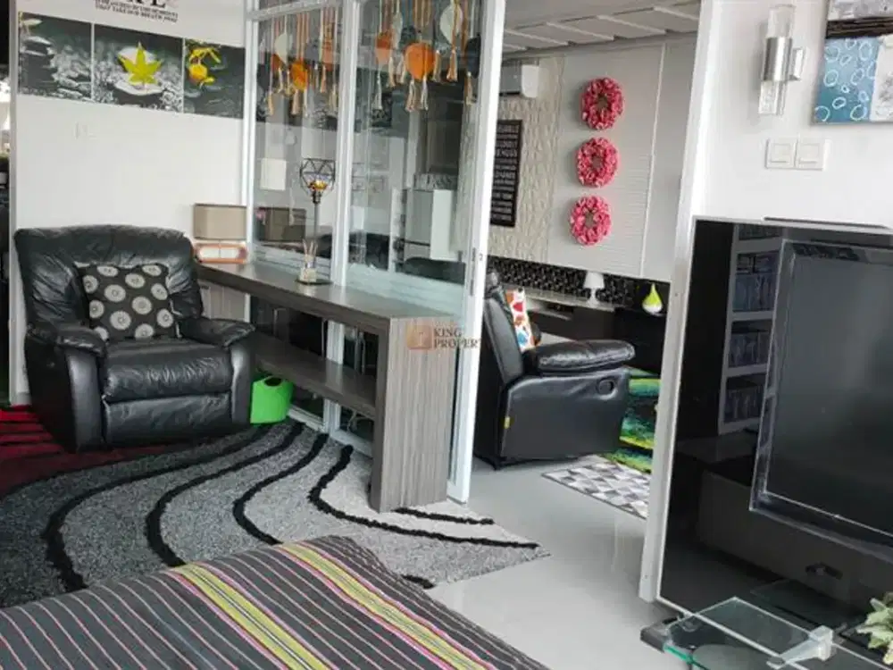 Luas Lebih Dari 100M2! Dijual Condominium 3 Bedroom Central Park Residence dengan Sentuhan Monochrome Elegant, Furnish Lengkap, Lokasi Strategis