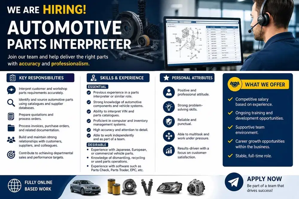 Lowongan kerja automotive