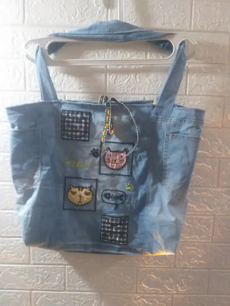 JUAL TAS JEANS BEKAS IMPORT