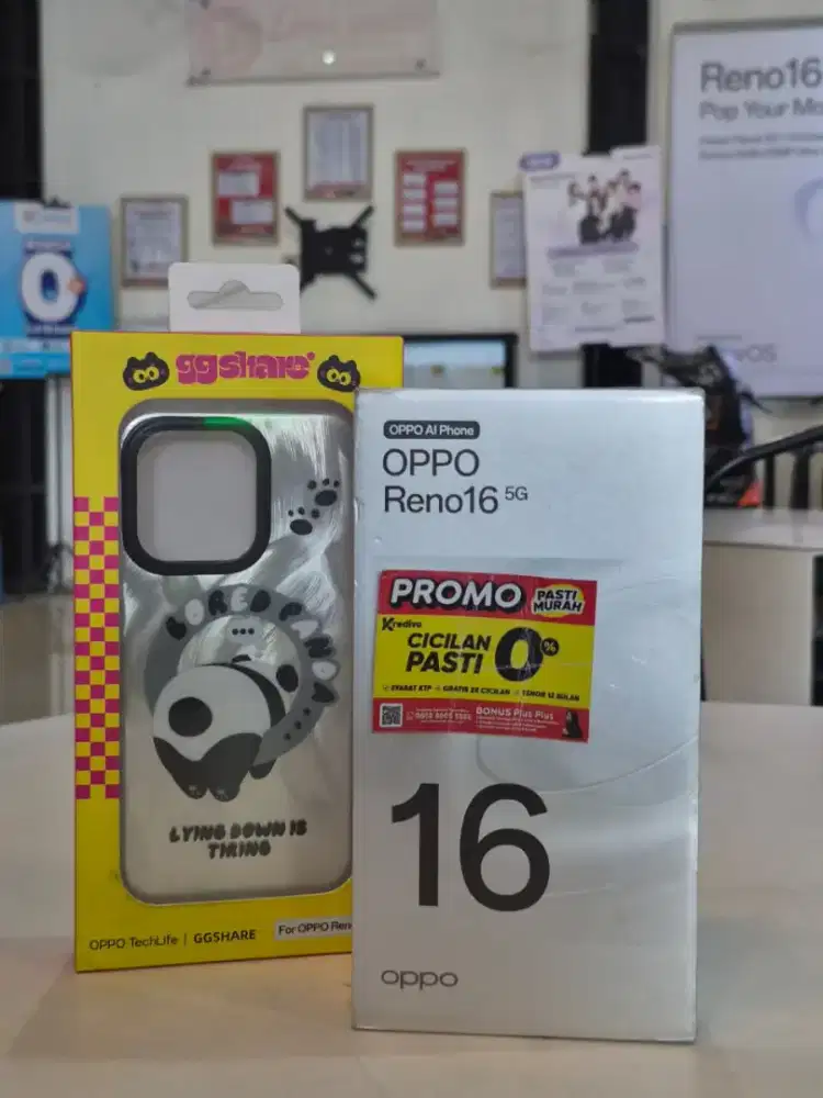 Promo Agustus Reno 16 5G harga murah khusus pembelian cash
