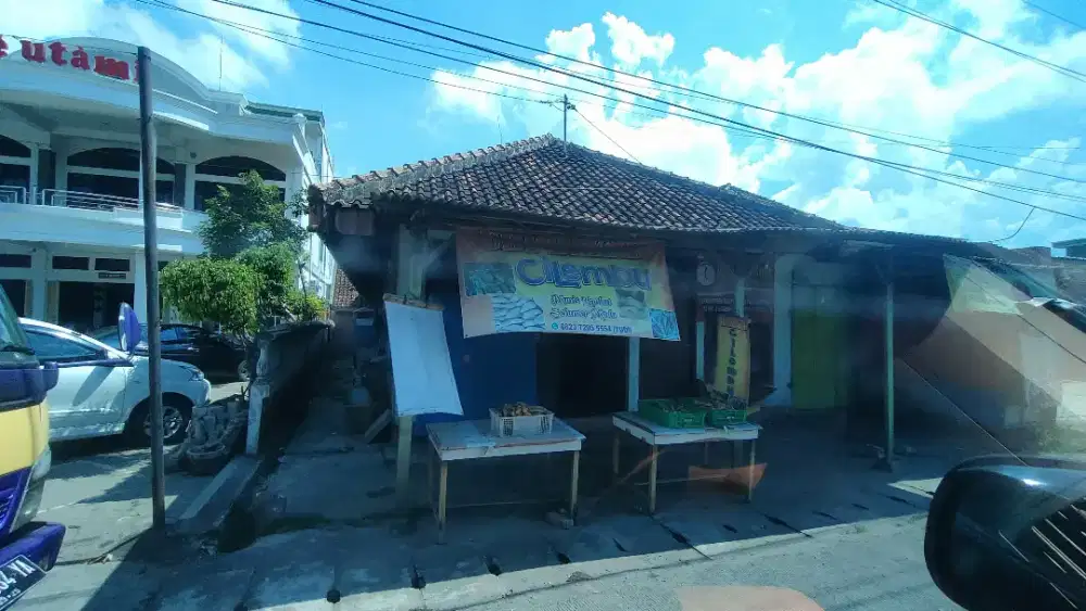 Dijual Cepat Bangunan di Jalan Lintas sumatra Natar sebelah sate utami