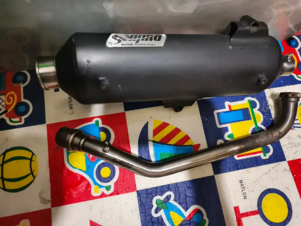 Knalpot Shijiro STD Racing Adem ga brong , Buat Aerox New/Nmax New