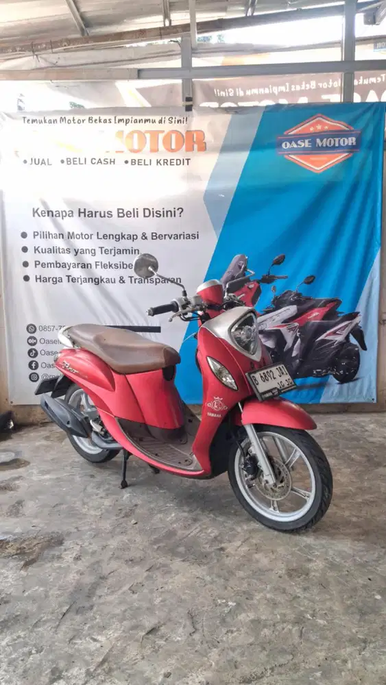 (B) Yamaha Fino Grande 125 ISS Tahun 2020