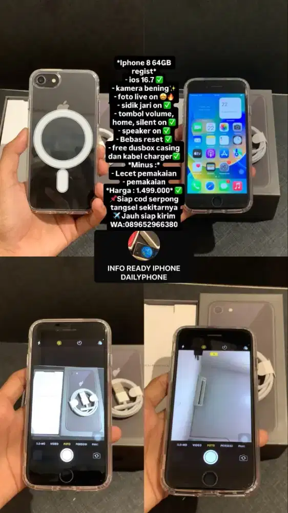 Iphone 8 64GB Regist