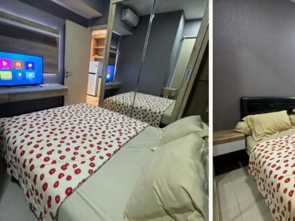 Sewa Bulanan Puncak Kertajaya 2BR Full Furnish Lantai 7 Hanya 4Jt
